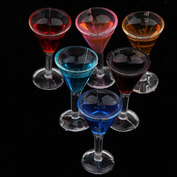 24 Pièces Verres à Cocktail Ronds Et Pointus Décoration De Table De Cuisine De Maison De Poupée