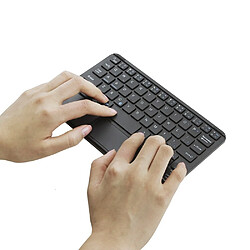 Universal Clavier Bluetooth 9 pouces rechargeable clavier ultra-mince sans fil clavier tablette avec tablette tactile IOS ordinateurs portables pas cher