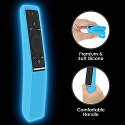 Acheter SANAG Housse Coque En Silicone Pour Samsung Tv Telecommande Bn59 Series, Antichoc Antiderapant Remote Case Cover etui De Protection Pour Samsung Smart 4K Tv Telecommande(Nightglow Blue)