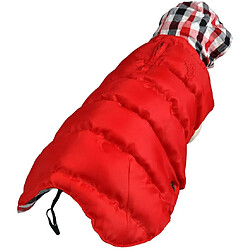 Wouapy Manteau ``Wap Rouge`` De Wouapy En Taille 32, Le Manteau Élégant Qui Protège Votre Chien Des Intempéries Pour Chien