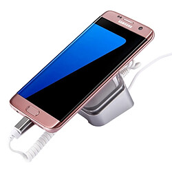 Wewoo Support Holder pour Galaxy de Samsung, , HTC, LG, Google, Xiaomi et les Smartphones avec le port micro d'USB Présentoir d'alarme anti-vol de téléphone portable avec la télécommande