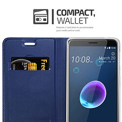 Cadorabo Coque HTC Desire 12 Etui en Bleu pas cher