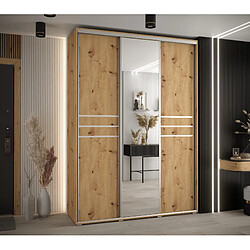 Abiks Meble Armoire Davos 11 À Portes Coulissantes 235,2/170/45 3 Portes