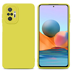 Cadorabo Coque Xiaomi RedMi NOTE 10 PRO Etui en Jaune