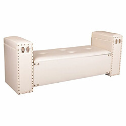 Acheter Banquette Alexandra House Living Blanc Polyuréthane Bois MDF 40 x 52 x 130 cm