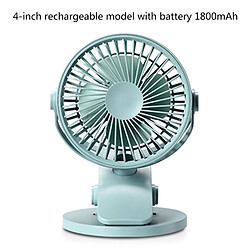 Avis mini ventilateur de bureau portable de 4/6 pouces Alimenté par USB ou batterie rechargeable de 1800 mAh