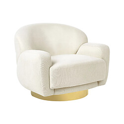 BELIANI Fauteuil LEJRE - Beige clair