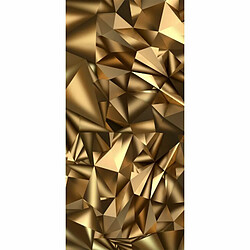 Paris Prix Papier Peint pour Porte Golden Geometry I 210x100cm