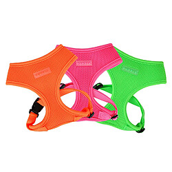 Puppia Soft Harnais A Fluo, XS, Rose