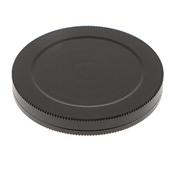 Avis 43mm capuchon de rangement pour objectif d'appareil photo housse de protection en métal noir