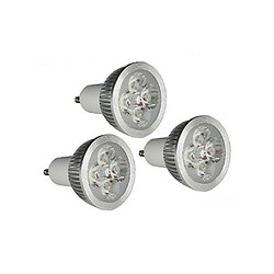 Desineo lot de 3 Ampoules à LED GU10 4W haute intensité GreenSensation