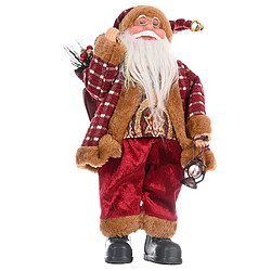 Acheter Santa Claus Doll Joyeux Noël Arbre Décoration Lampe à Huile Décoration