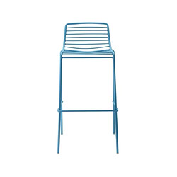 Avis Scab Tabouret de bar Lot de 2 tabourets de bar Summer bleu