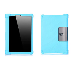 Universal Étui en silicone souple pour la patte de lenovo Yoga 5 YT-X705F Couverture de protection corporelle complète pour Yoga Smart Tab YT-X705