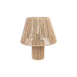 Lampe de bureau Romimex Beige Corde 22 x 36 x 22 cm