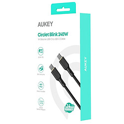 Acheter Câble USB Aukey CB-SCC241 Noir 1 m 240 W