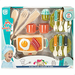 Avis Color Baby Cuisinière jouet Colorbaby My Home 17 Pièces 19,5 x 3 x 11 cm