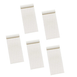 5pcs bloc-notes collants bloc-notes bloc-notes signet papier autocollants bloc-notes ligne de papeterie pas cher