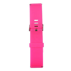 Acheter Wewoo Bracelet Magenta pour Watchband Blaze Watch Oblique Texture Silicone de montre, Grande taille, Longueur: 17-20cm