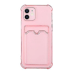 Universal Étui de téléphone iPhone 13 / étui de téléphone transparent (rose transparent)