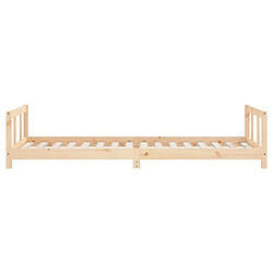 Maison Chic Lit simple Cadre de lit pour enfants,Lit d'Enfant Moderne 90x200 cm bois de pin massif -MN51804 pas cher