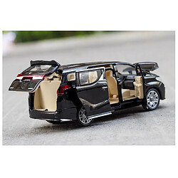 Avis Universal 1: 32 Voiture jouet Lexus LM300h en métal Voiture en alliage Voiture jouet moulé sous pression Modèle de voiture Jouet de simulation haute Garçon | Voiture jouet moulé sous pression(Le noir)