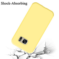 Acheter Cadorabo Coque Samsung Galaxy S7 Etui en Jaune