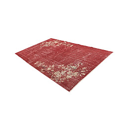 Vidal Tapis de laine 274x165 rouge Ultra Vintage pas cher