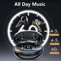 Acheter Universal TWS 5.0 Casque sans fil Écran LED Casque Bluetooth 9D Basse Stéréo Sport Musique Bouchons d'oreille imperméables Avec microphone Casque d'oreille Casque d'écouteur