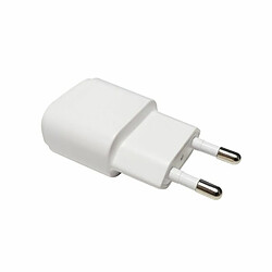 Paris Prix Prise Secteur Double Port USB Plug 8cm Blanc