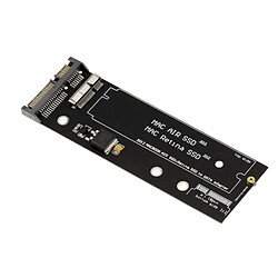 Kalea-Informatique Adaptateur SATA pour SSD de MAC AIR ou RETINA de 2012 en 8+18 broches avec SOCKET METAL 