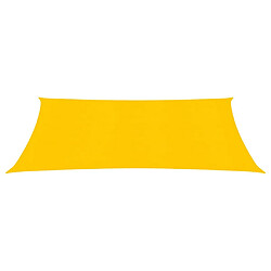 Helloshop26 Voile d'ombrage 160 g/m² 2 x 5 m PEHD jaune 02_0009119