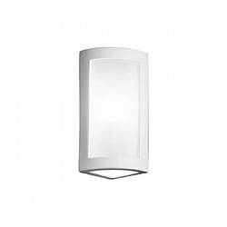 Luminaire Center Applique murale CASABLANCA blanc 1 ampoule Largeur 12 Cm