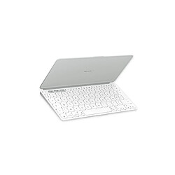 Clavier tablette Logitech Keys To Go 2 pour iPad iPhone Mac et Apple TV Gris Pâle