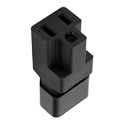 Acheter Adaptateur De Conversion Pour Prise De Conversion De PDU IEC 320 C14 Mâle Vers 5-15R Femelle