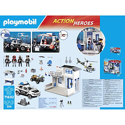 Playmobil® 71602 Poste de police et vehicules