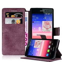 Cadorabo Coque Huawei ASCEND P7 Etui en Rouge