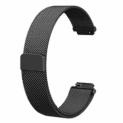 PHONECARE Bracelet Milanese Loop Fermoir Magnétique - Fitbit Inspire / inspire HR - Noir