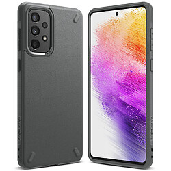 Ozzzo coque en tpu ringke onyx durable pour samsung galaxy a73 gris