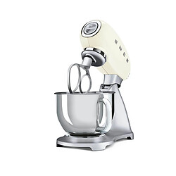 Robot sur socle 4.8l 800w crème - smf02creu - SMEG pas cher