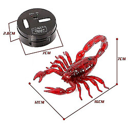 Universal Infrarouge RC Scorpion Modèle Toy Animal Present pour les enfants, High Simulation Animal Scorpion Infrarouge