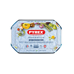 Pyrex PLAT A FOUR RECTANGULAIR EN VERRE 30X20X7CM INSPIRATION