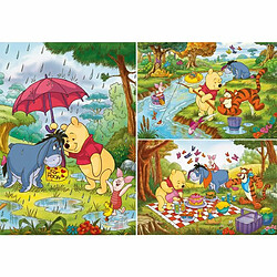 Ludendo Puzzles SuperColor 3x48 pièces - Winnie the Pooh