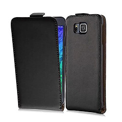 Cadorabo Coque Samsung Galaxy ALPHA Etui en Noir