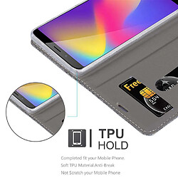 Cadorabo Coque ZTE Nubia N3 Etui en Gris