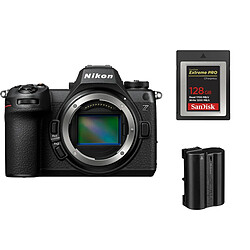 Nikon Z6 III Appareil photo sans miroir + Nikon EN-EL15c Battery + SanDisk 128GB Extreme Pro CF CFexpress Card Type B (SDCFE-128G) 