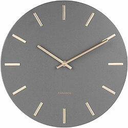 Avis Horloge en métal Charm Gris - Karlsson