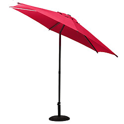 Hesperide Parasol Soya rond - Rouge Grenade