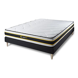 Avis Sleepfit Ensemble sommier + matelas FLEXY ressorts ensachés et mémoire de forme 160x200