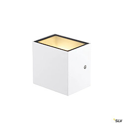 Avis Applique extérieure SLV SITRA CUBE, blanc avec LED intégrée, 10W, 3000K, IP44